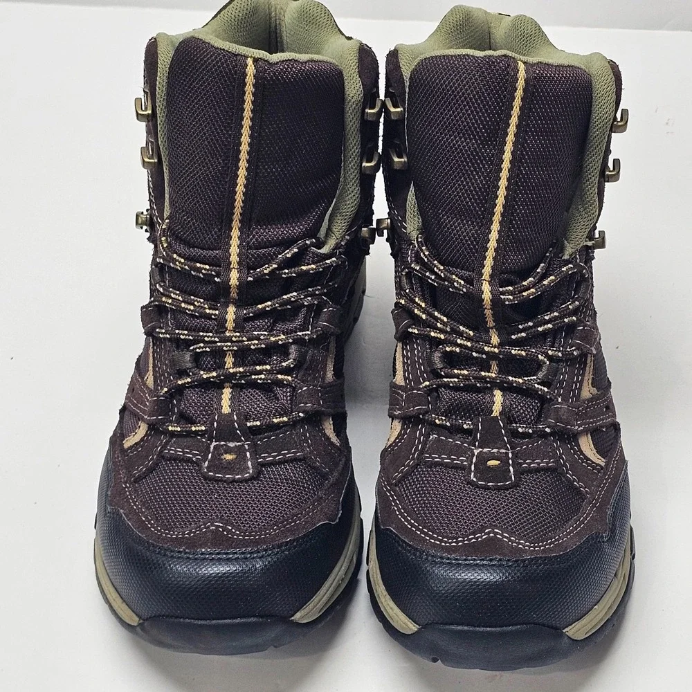 Men's LL Bean Tek 2.5 Waterproof Hiking Boots Brown suede 258495 Size 10M
